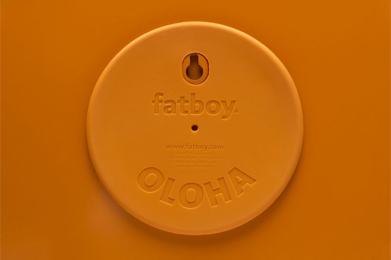 Fatboy Oloha Bowl with Rechargeable Lamp | Multifunctional | Lamp: ABS and silicone | Shade: Steel | Suitable for Indoor & Outdoor Use | Stepless dimmable | (37.5 x 8.2 cm) Large, Sunny Orange - Image 2